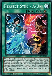 Perfect Sync - A-Un [PHRA-EN058] Super Rare Yu-Gi-Oh!