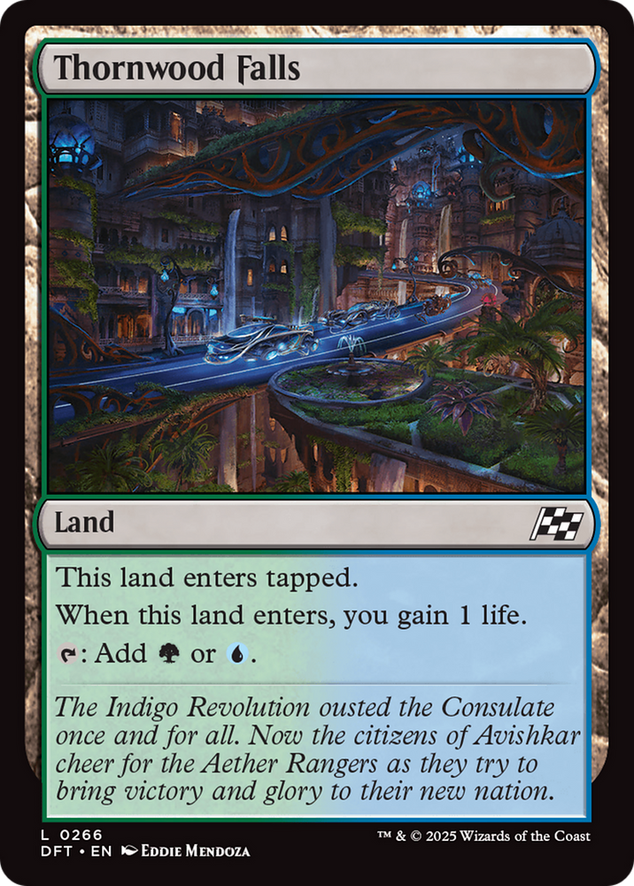 Thornwood Falls [Aetherdrift] Magic: The Gathering
