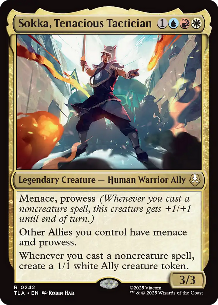 Sokka, Tenacious Tactician [Avatar: The Last Airbender] Magic: The Gathering