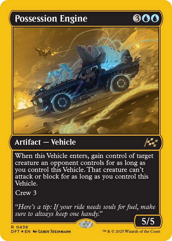 Possession Engine (First-Place Foil) [Aetherdrift] Magic: The Gathering
