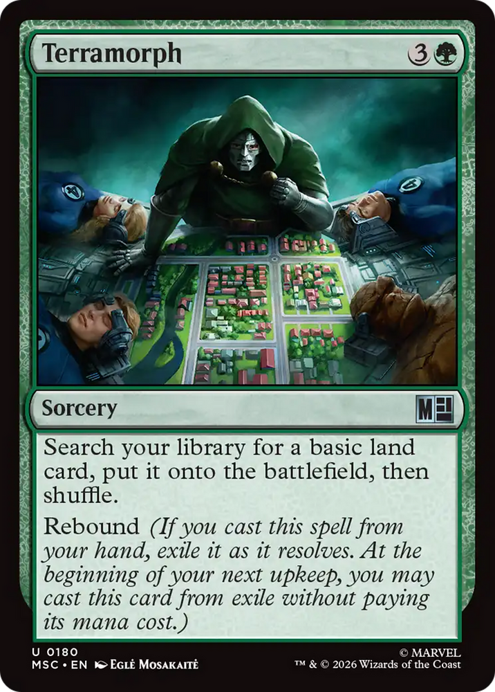 Terramorph [Marvel Super Heroes Commander] Magic: The Gathering