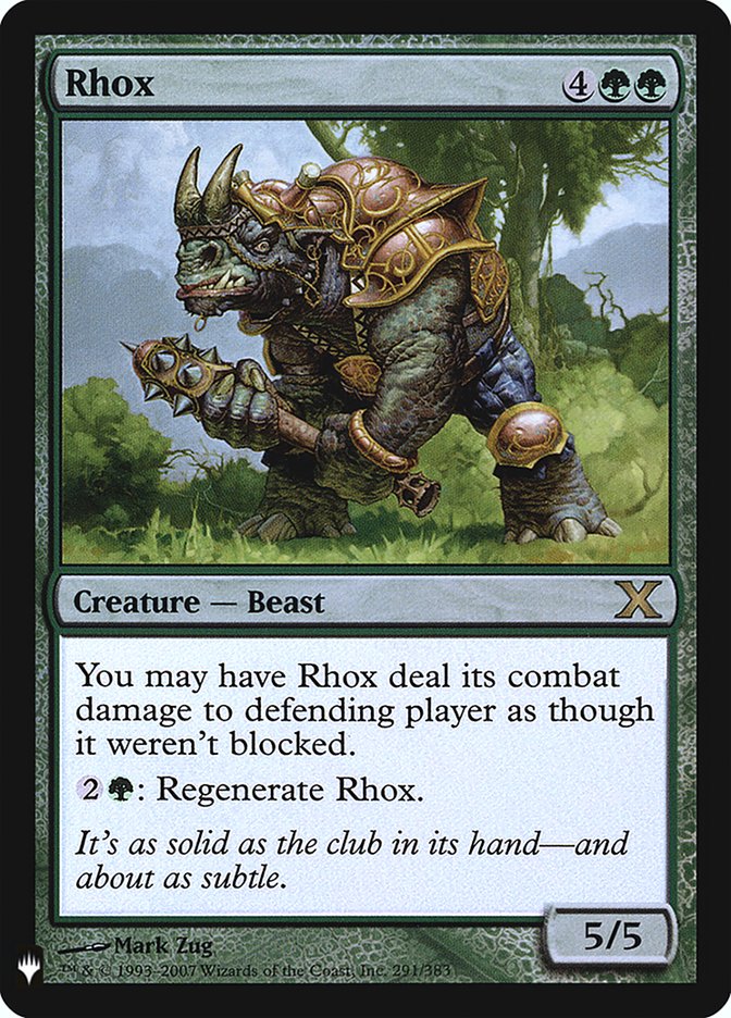 Rhox [Mystery Booster] Magic: The Gathering
