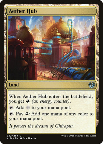 Aether Hub [Kaladesh] Magic: The Gathering