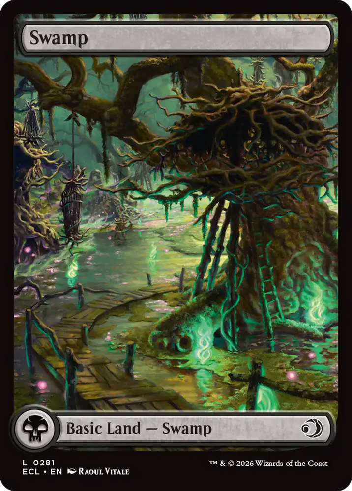 Swamp (0281) [Lorwyn Eclipsed] Magic: The Gathering