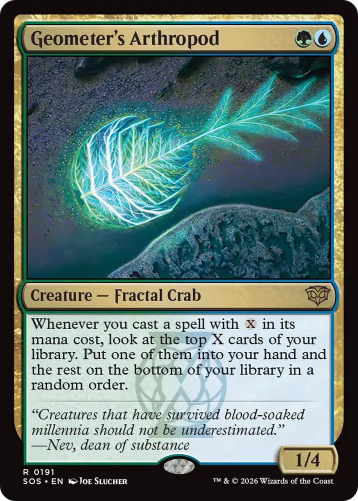 Geometer's Arthropod [Secrets of Strixhaven] Magic: The Gathering