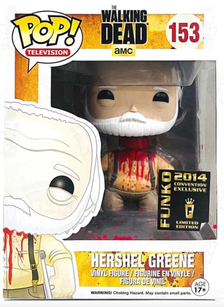 Hershel Greene [Summer Convention Headless] #153 Funko POP Television Dragons Den Shop