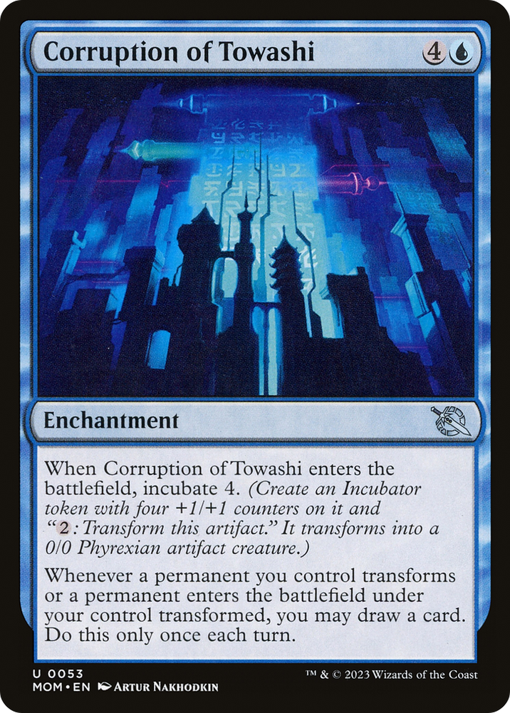 Corruption of Towashi [March of the Machine] Magic: The Gathering
