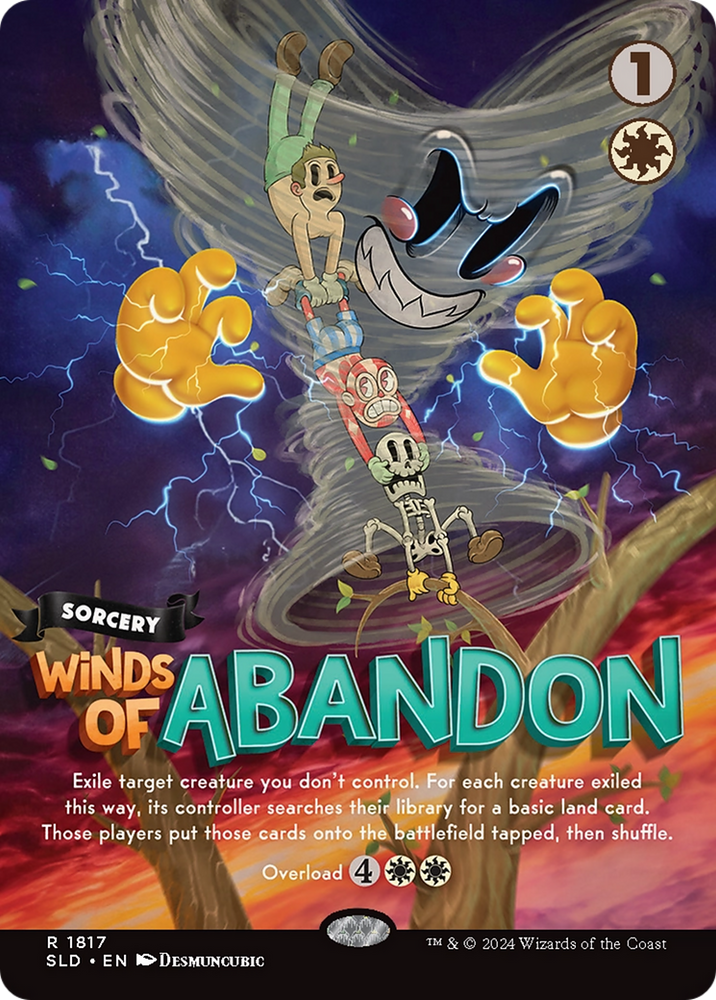 Winds of Abandon (Rainbow Foil) [Secret Lair Drop Series] Magic: The Gathering