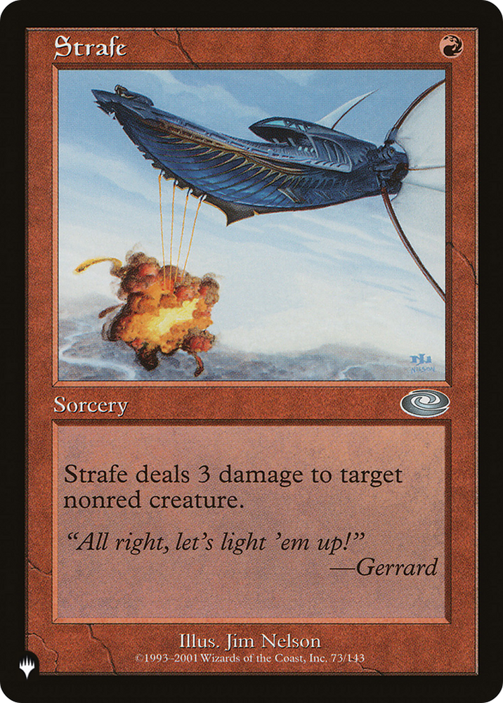 Strafe [The List] Magic: The Gathering