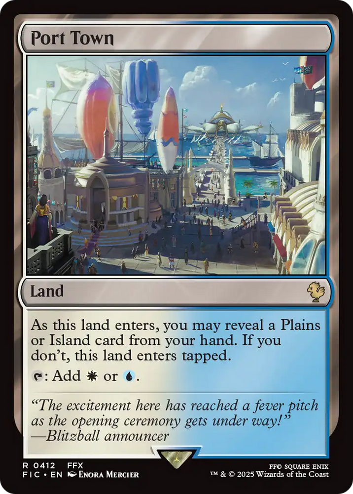 Port Town [FINAL FANTASY Commander] Magic: The Gathering