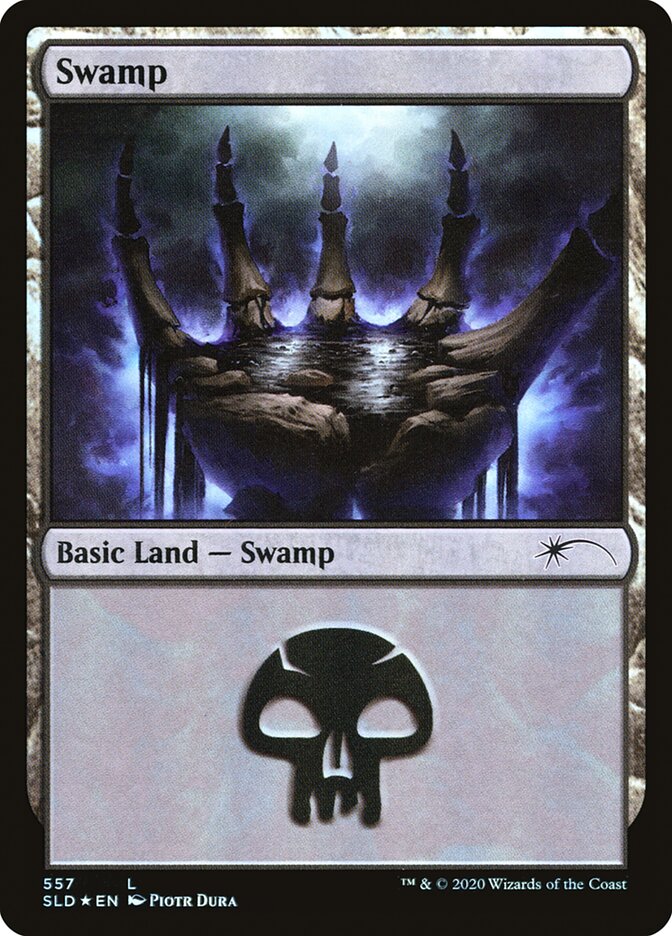 Swamp (Discarding) (557) [Secret Lair Drop Promos] Magic: The Gathering