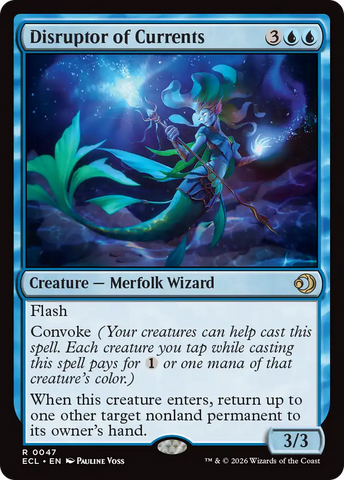 Disruptor of Currents [Lorwyn Eclipsed] Magic: The Gathering
