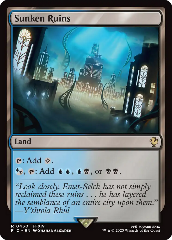 Sunken Ruins [FINAL FANTASY Commander] Magic: The Gathering