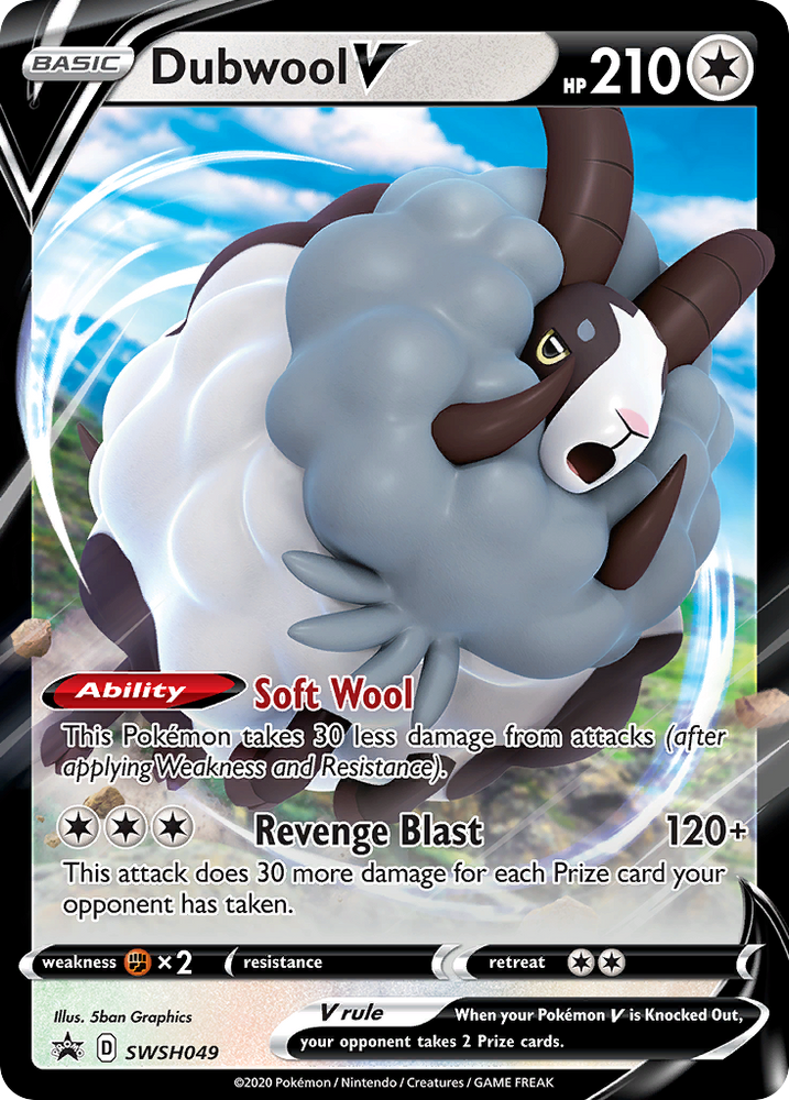 Dubwool V (SWSH049) [Sword & Shield: Black Star Promos] Pokémon