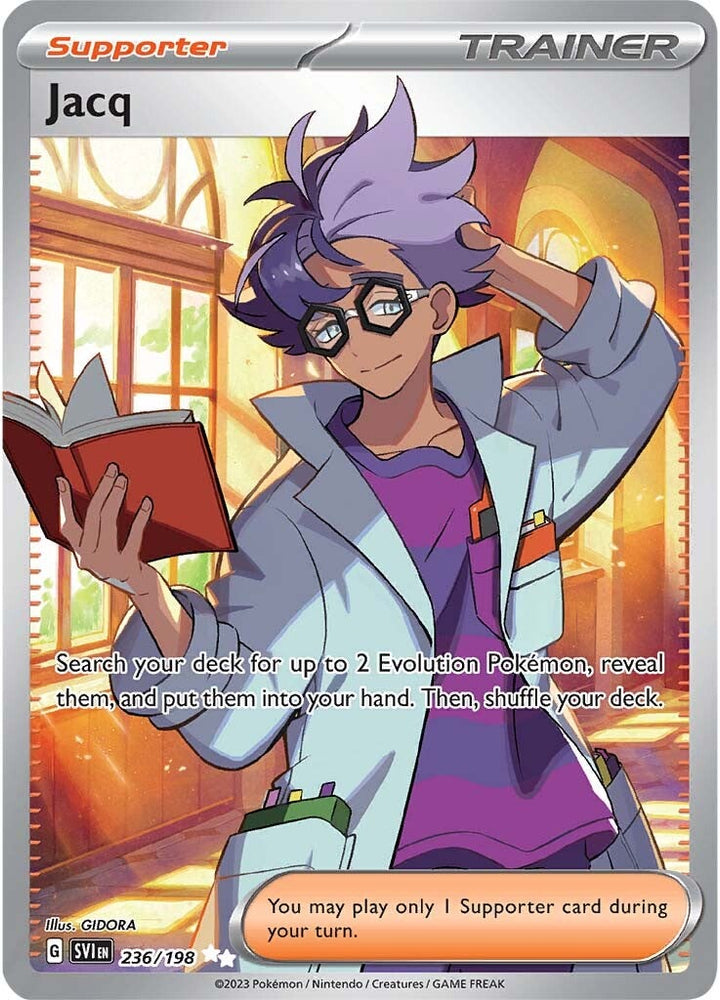 Jacq (236/198) [Scarlet & Violet: Base Set] Pokémon