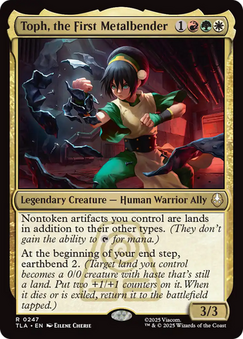 Toph, the First Metalbender [Avatar: The Last Airbender] Magic: The Gathering