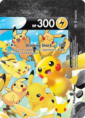 Pikachu V-UNION (SWSH140) (Celebrations) [Sword & Shield: Black Star Promos] Pokémon