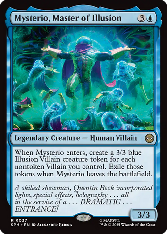Mysterio, Master of Illusion [Marvel's Spider-Man] Magic: The Gathering