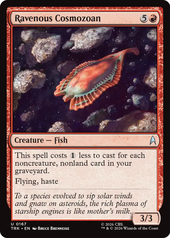 Ravenous Cosmozoan [Star Trek] Magic: The Gathering