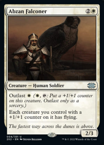 Abzan Falconer [Double Masters 2022] Magic: The Gathering