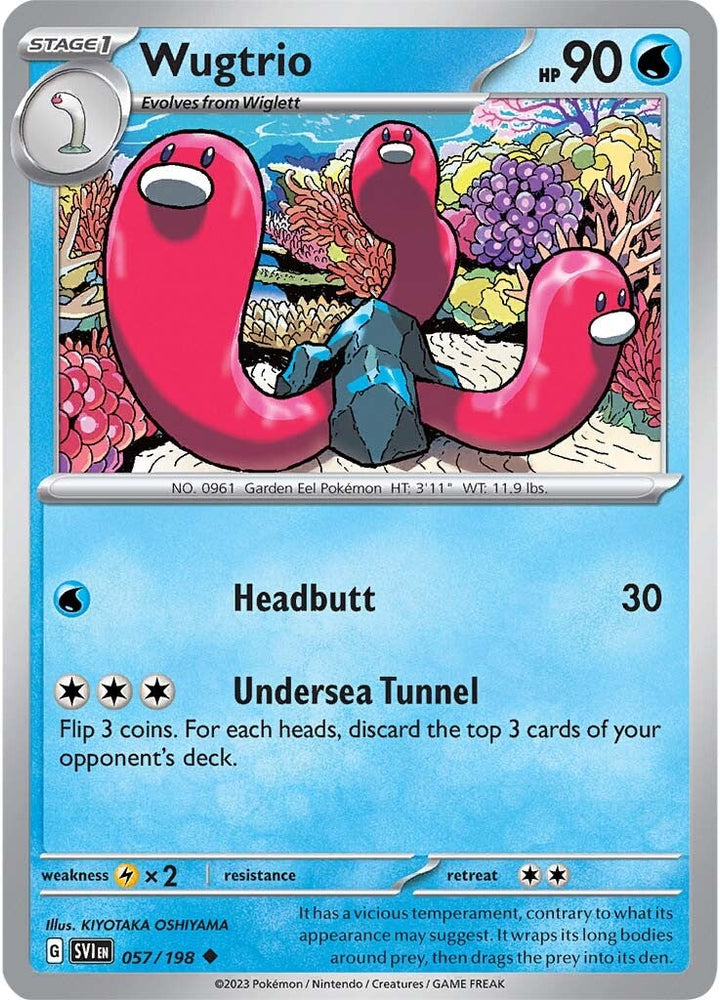 Wugtrio (057/198) [Scarlet & Violet: Base Set] Pokémon