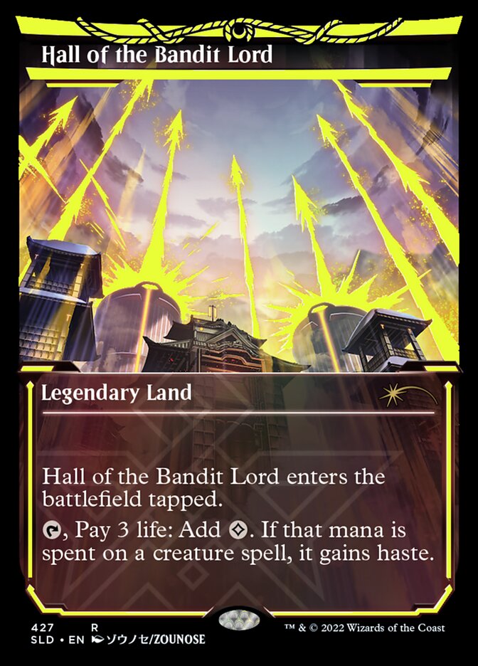 Hall of the Bandit Lord (Neon Ink Yellow) [Secret Lair Drop Series] Magic: The Gathering