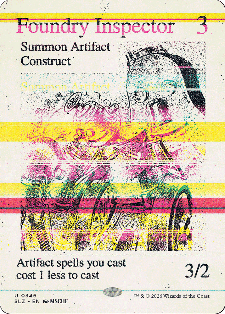 Foundry Inspector (0346) [Secret Lair x MSCHF: The Zeta Set] Magic: The Gathering