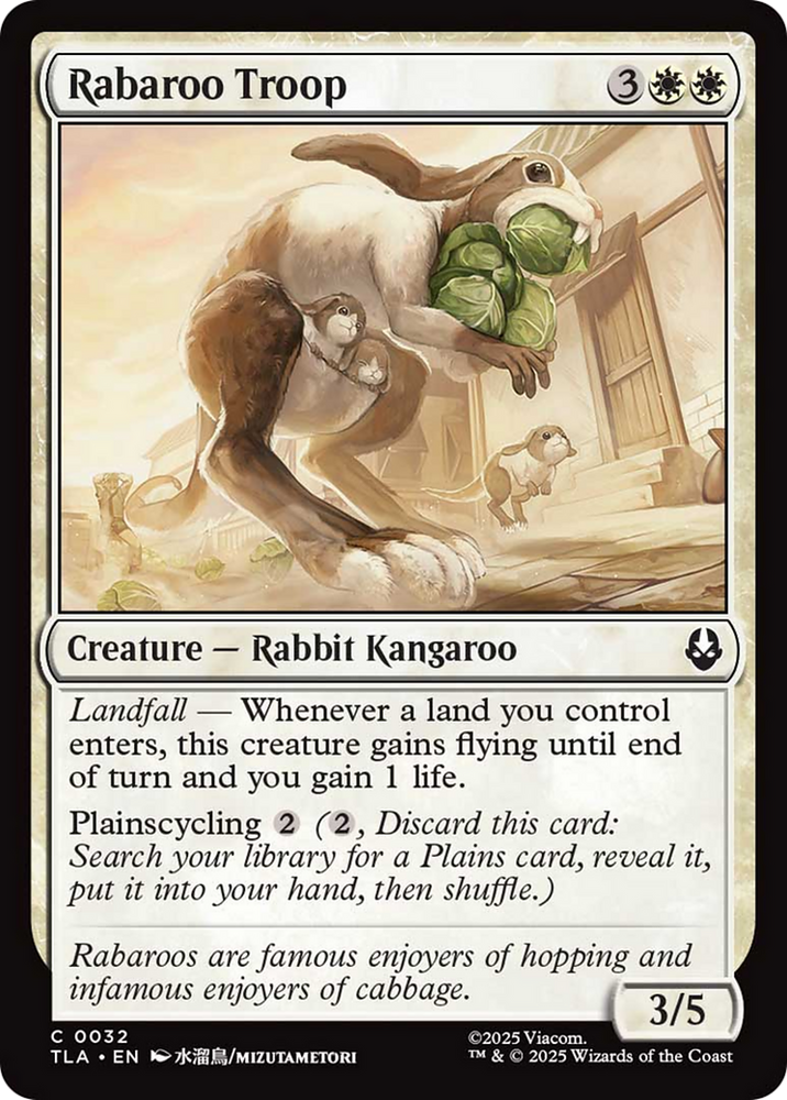 Rabaroo Troop [Avatar: The Last Airbender] Magic: The Gathering