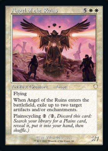 Angel of the Ruins (Retro) [The Brothers' War Commander] Magic: The Gathering