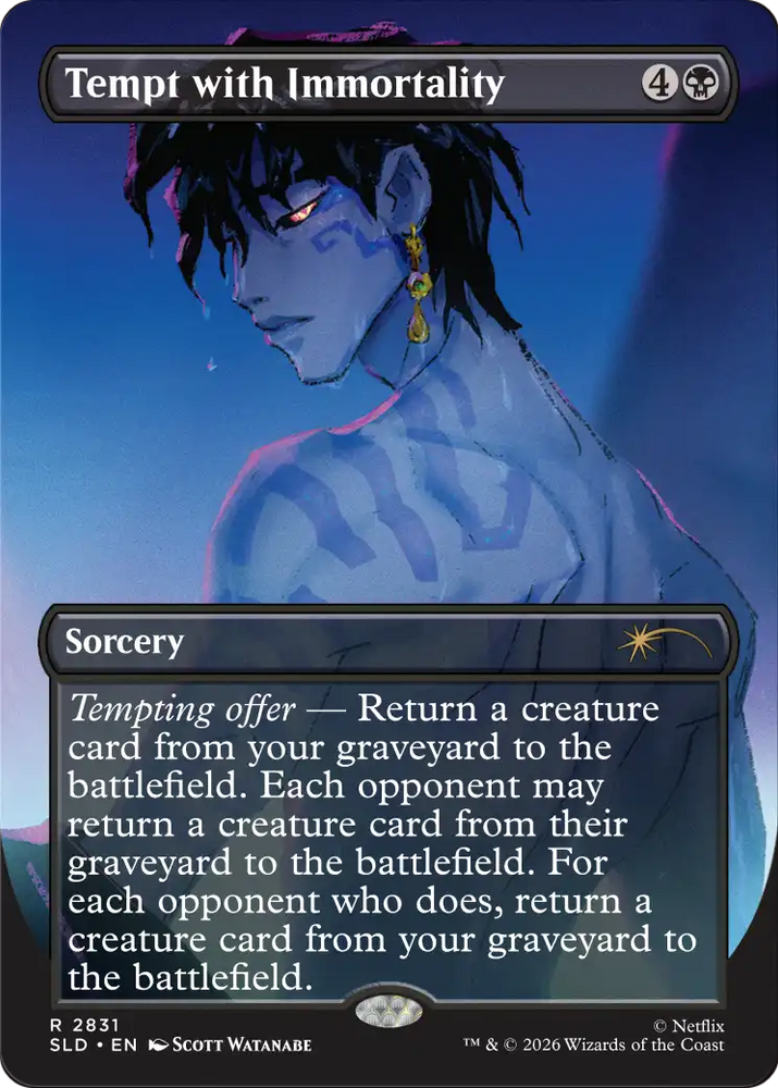 Tempt with Immortality [Secret Lair Drop Series] Magic: The Gathering
