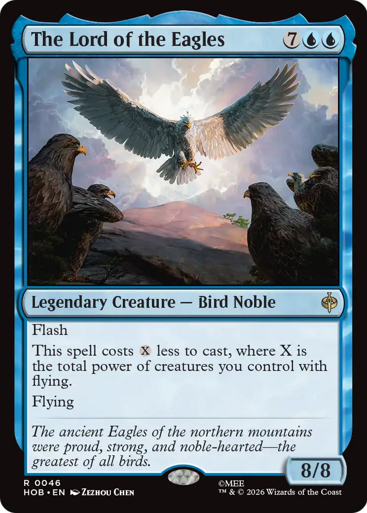 The Lord of the Eagles [The Hobbit] Magic: The Gathering