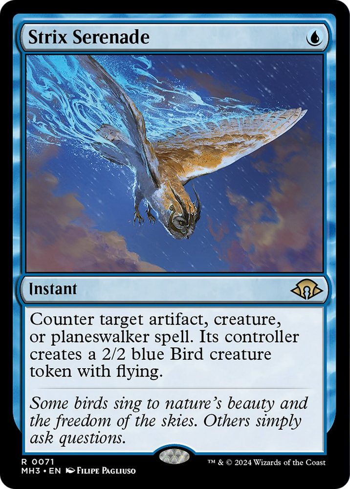Strix Serenade [Modern Horizons 3] Magic: The Gathering