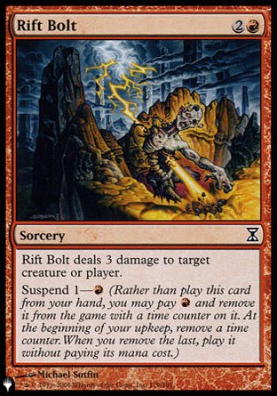 Rift Bolt [The List] Magic: The Gathering