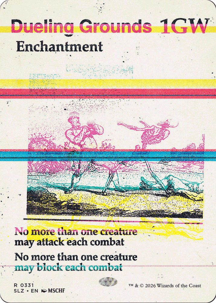Dueling Grounds (0331) [Secret Lair x MSCHF: The Zeta Set] Magic: The Gathering