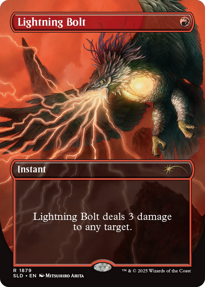 Lightning Bolt (1879) [Secret Lair Drop Series] Magic: The Gathering