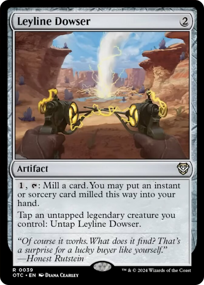 Leyline Dowser [Outlaws of Thunder Junction Commander] Magic: The Gathering