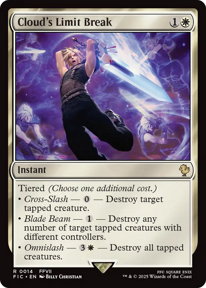 Cloud's Limit Break [FINAL FANTASY Commander] Magic: The Gathering