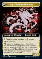 The Kami War // O-Kagachi Made Manifest (Extended Art) [Kamigawa: Neon Dynasty] Magic: The Gathering
