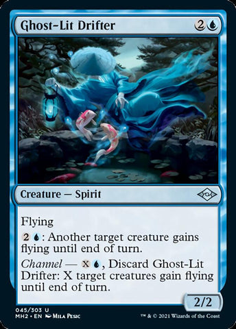 Ghost-Lit Drifter [Modern Horizons 2] Magic: The Gathering