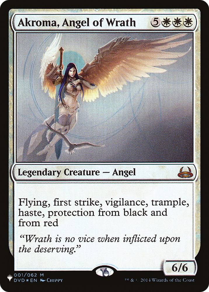 Akroma, Angel of Wrath [The List] Magic: The Gathering