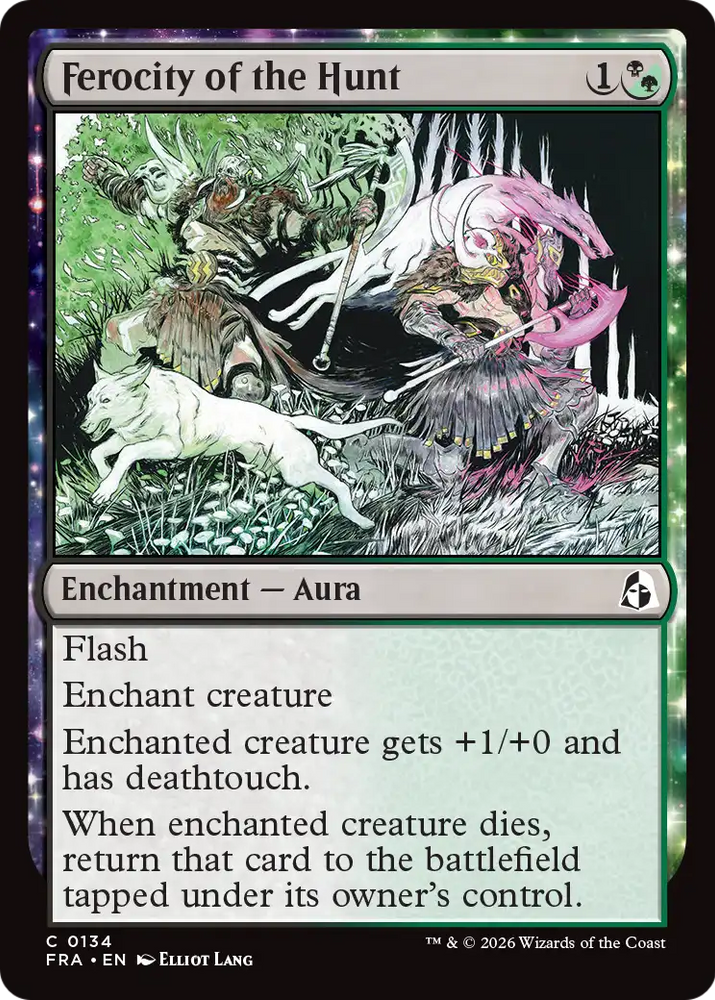 Ferocity of the Hunt [Reality Fracture] Magic: The Gathering
