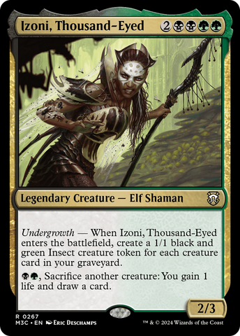 Izoni, Thousand-Eyed [Modern Horizons 3 Commander] Magic: The Gathering
