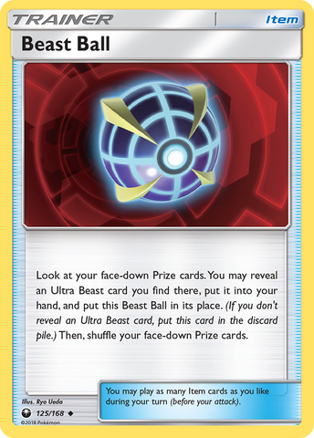 Beast Ball (125/168) [Sun & Moon: Celestial Storm] Pokémon