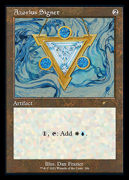 Azorius Signet (Retro) [Secret Lair Drop Series] Magic: The Gathering