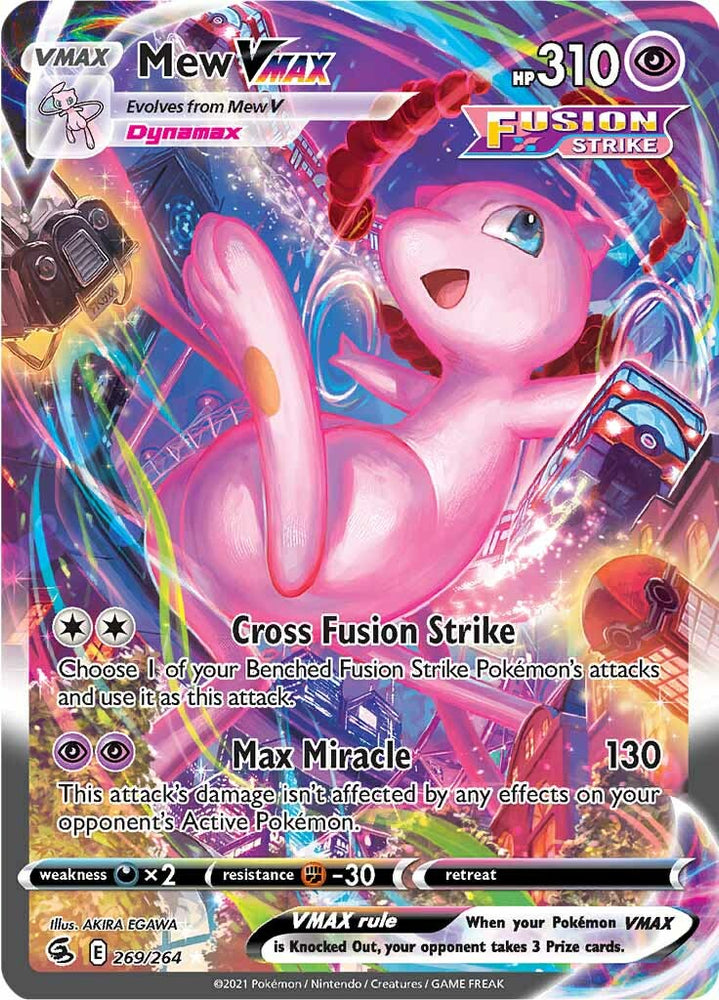 Mew VMAX (269/264) [Sword & Shield: Fusion Strike] Pokémon