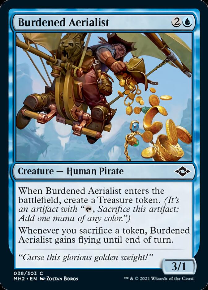 Burdened Aerialist [Modern Horizons 2] Magic: The Gathering