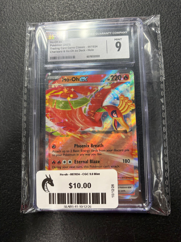Ho-oh - 007/034 - CGC 9.0 Mint -  (Classic Collection) Pokemon