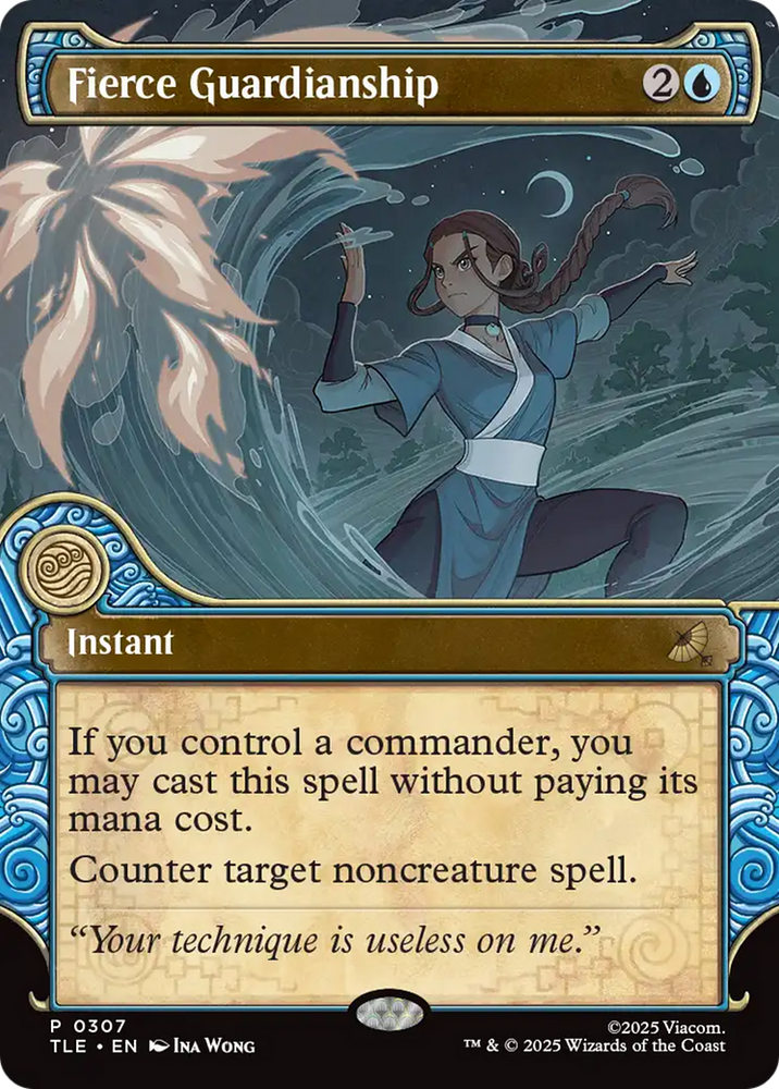 Fierce Guardianship (Showcase) [Avatar: The Last Airbender: Eternal-Legal] Magic: The Gathering