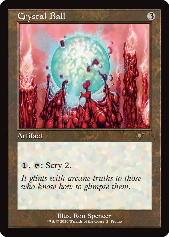 Crystal Ball (Retro Frame) [Wizards Play Network 2026] Magic: The Gathering