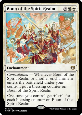 Boon of the Spirit Realm [Commander Masters] Magic: The Gathering
